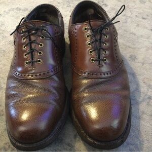 Classic Brown Leather Men's Shoes by FootJoy Size 9.5